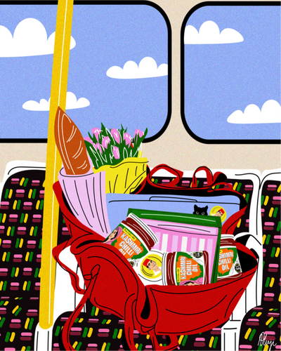Kashmiri Chilli Oil on the Metropolitan Line
